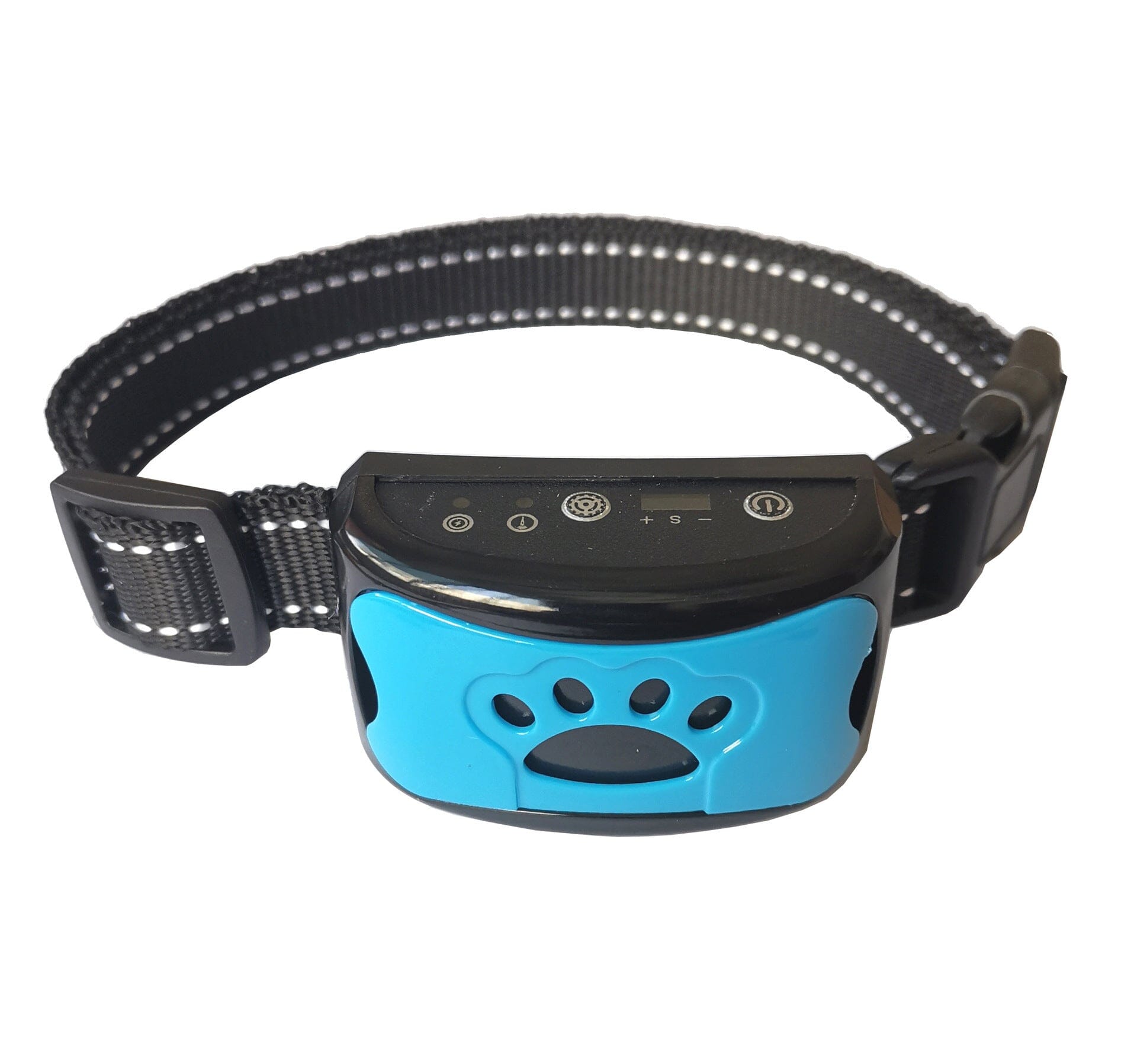 Anti-Bark Dog Collar Pet Reboo Store Blue 