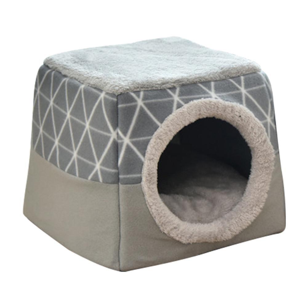 Soft Cave Bed Pet Pet Store Gifts Grey XL 